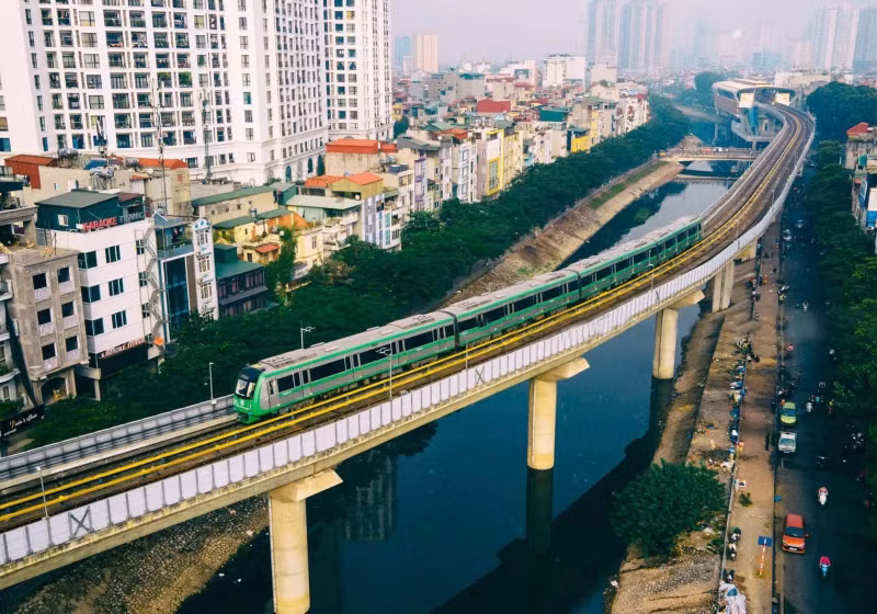 Hanói ofrece transporte público gratuito durante las celebraciones del Tet. (Foto: hanoimoi.vn)