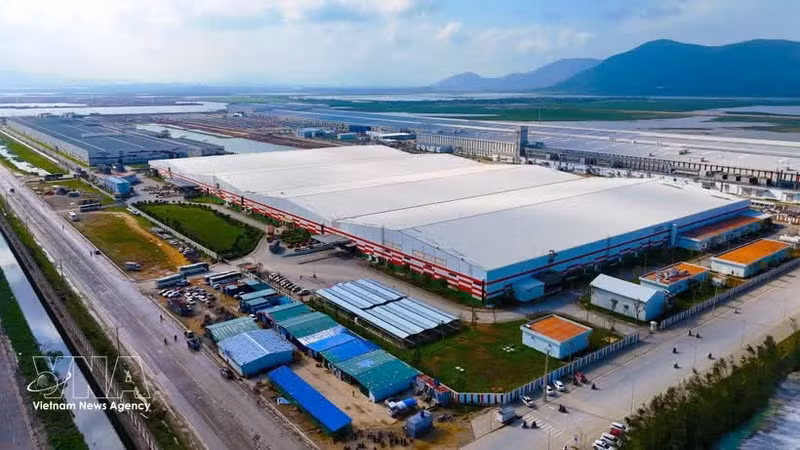 Vista de la zona económica de Vung Ang, provincia de Ha Tinh. (Foto: VNA)