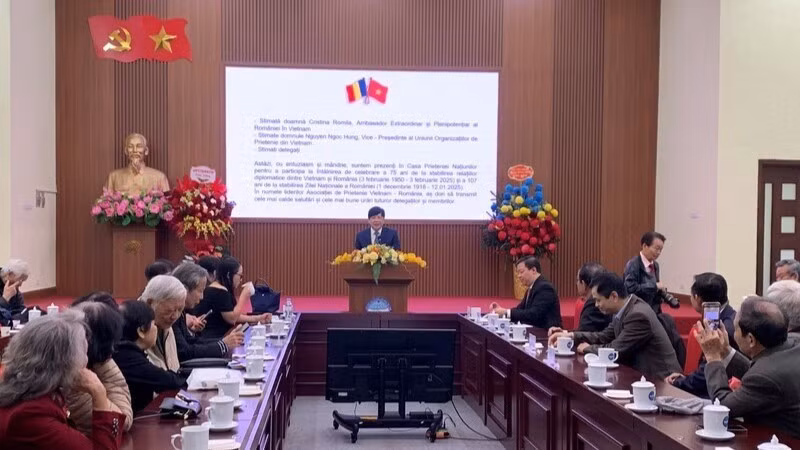 Escena del encuentro. (Foto: Nhan Dan)