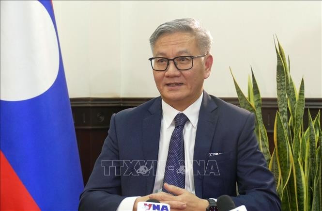 El ministro de Relaciones Exteriores de Laos, Thongsavanh Phomvihane. (Foto: VNA)