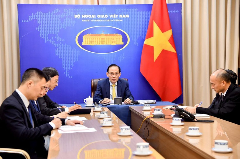 El ministro interino de Relaciones Exteriores de Vietnam, Le Hoai Trung. (Foto: VNA) 