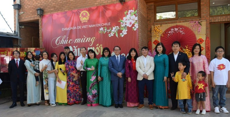 Delegados al evento. (Foto: Embajada de Vietnam en Chile)