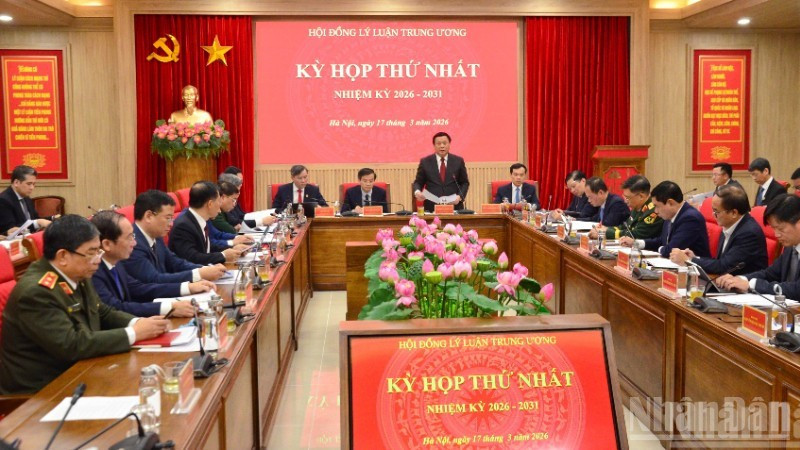 Vista de la sesión. (Foto: Nhan Dan)