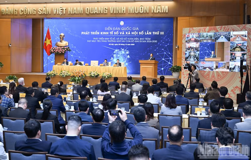 Panorama de la cita. (Foto: Nhan Dan)