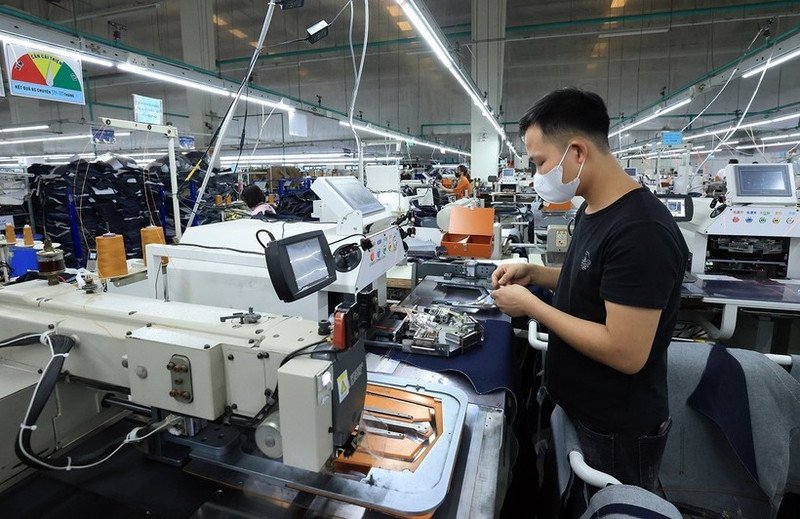 En una empresa en la provincia de Phu Tho. (Foto: VNA)