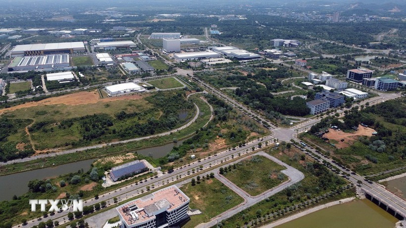 Vista del Parque de Alta Tecnología Hoa Lac. (Foto: VNA)