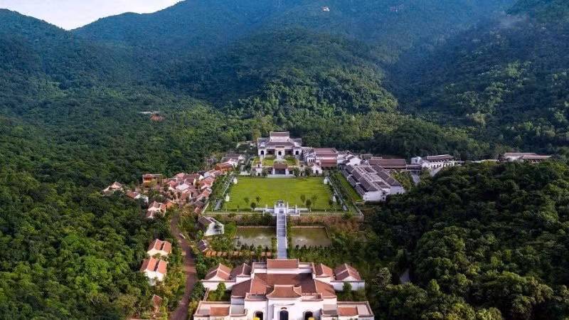 Vista del sitio patrimonial de Yen Tu, en Quang Ninh. (Foto: Nhan Dan)