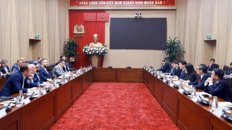 Panorama de la reunión. (Foto: bocongan.gov.vn)