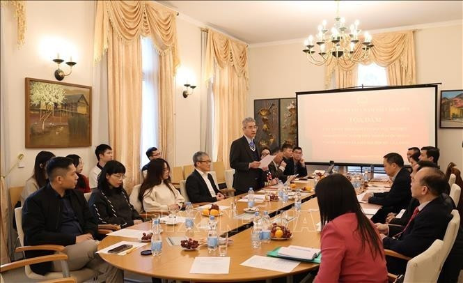 En el seminario. (Foto: VNA)