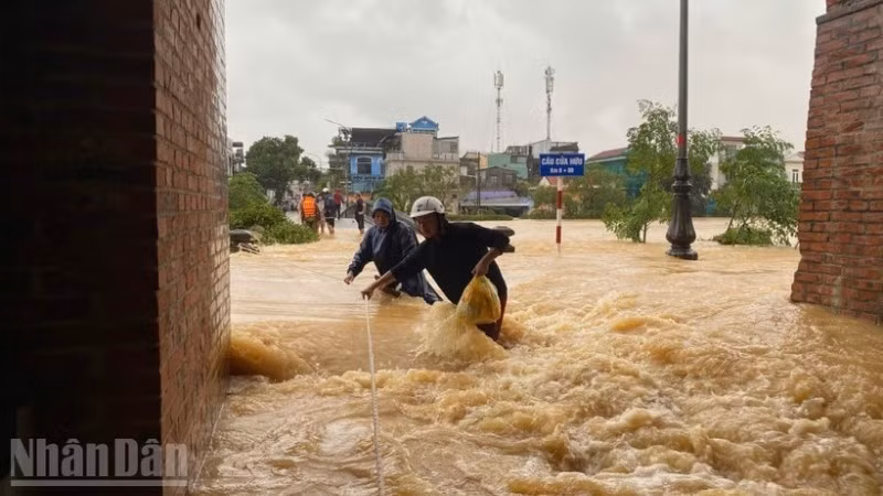 En la ciudad de Hue en los últimos días. (Foto: Nhan Dan)
