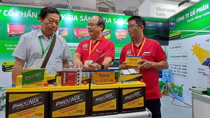 En la feria de 2025. (Foto: Nhan Dan)