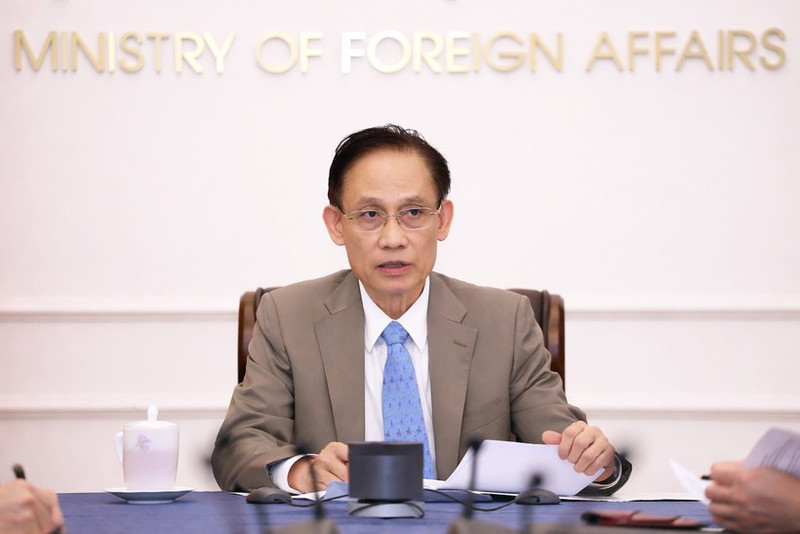 El ministro de Relaciones Exteriores de Vietnam, Le Hoai Trung. (Foto: baoquocte.vn)