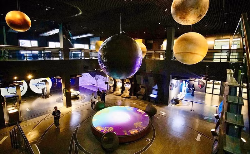 Vista del Museo del Espacio en el parque de alta tecnología de Hoa Lac. (Foto: hanoimoi.vn)