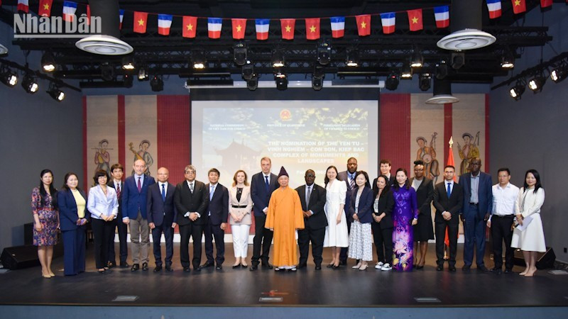 El expediente de candidatura es el resultado de 13 años de investigación, preservación y cooperación entre las provincias de Quang Ninh, Bac Giang y Hai Duong. (Fotografía: Nhan Dan)