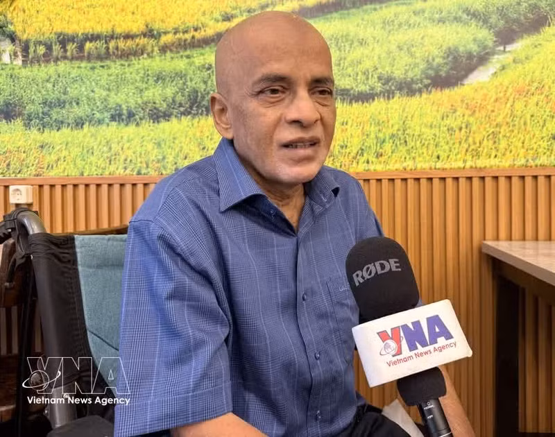 Veeramalla Anjaiah, investigador principal del Centro de Estudios del Sudeste Asiático de Indonesia. (Foto: VNA)