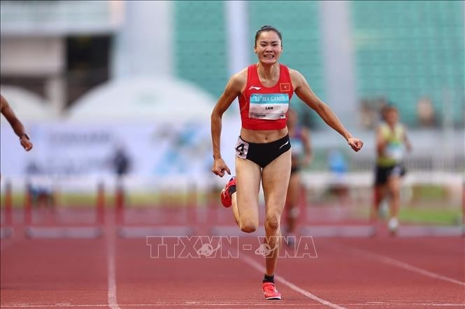 La atleta Quach Thi Lan. (Foto: VNA)
