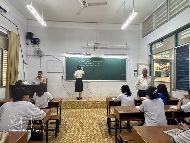 En una escuela en Ciudad Ho Chi Minh. (Foto: VNA)