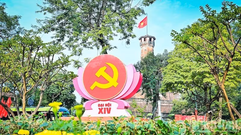 Hanói comprometida a materializar orientaciones del XIV Congreso Nacional del Partido. (Foto: Nhan Dan)