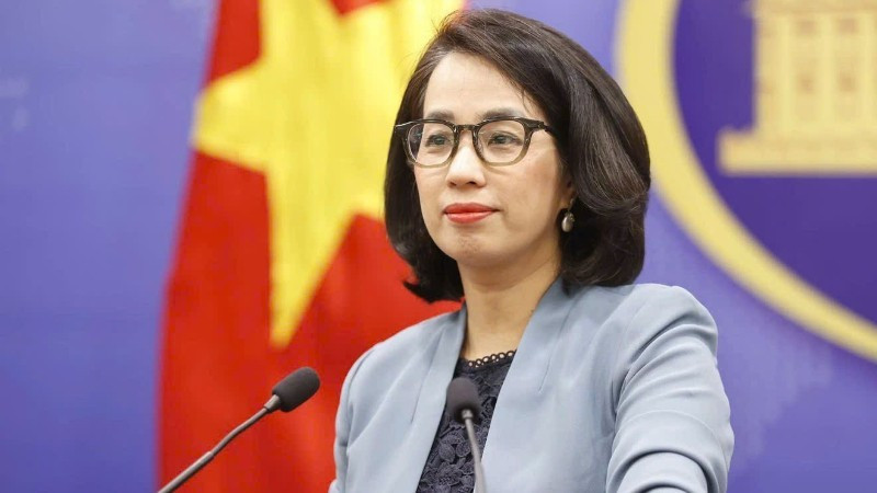 La portavoz del Ministerio de Relaciones Exteriores de Vietnam, Pham Thu Hang. (Foto: Ministerio de Relaciones Exteriores de Vietnam)