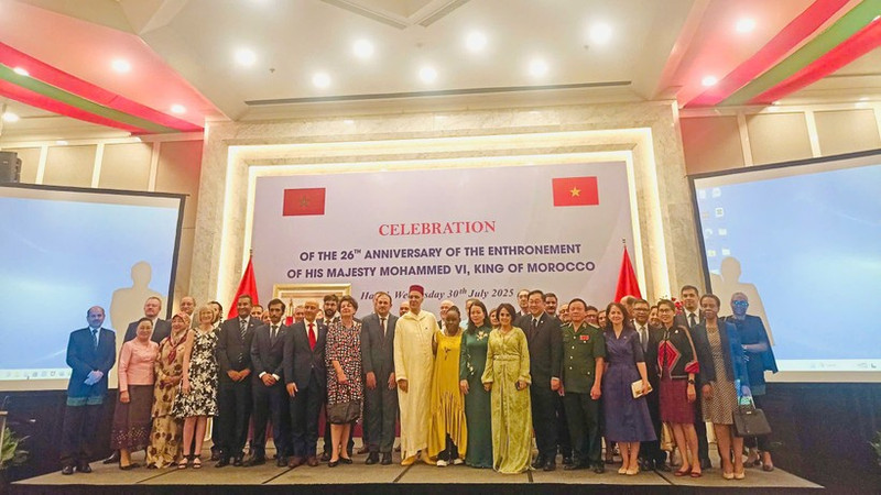 Delegados a la ceremonia. (Foto: Nhan Dan)