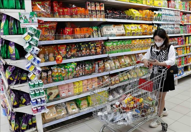 En un supermercado vietnamita. (Fotografía: VNA) 