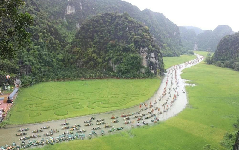 El complejo paisajístico de Trang An. (Fotografía: VNA)
