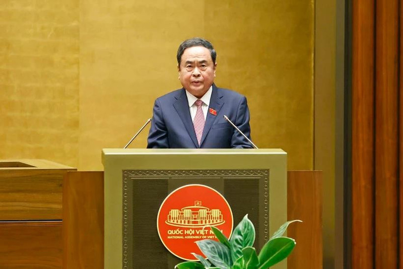 El presidente de la Asamblea Nacional de Vietnam, Tran Thanh Man. (Fotografía: VNA)