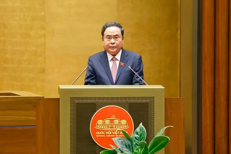 El presidente de la Asamblea Nacional de Vietnam, Tran Thanh Man. (Fotografía: VNA)