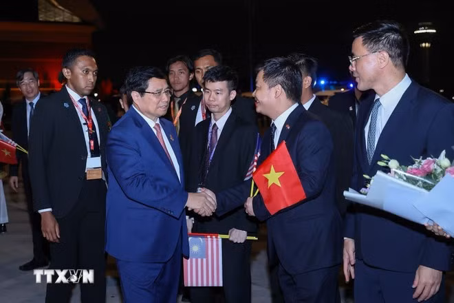 El primer ministro de Vietnam, Pham Minh Chinh. concluye su viaje a Malasia para la 47ª Cumbre de la Asean. (Foto: VNA)