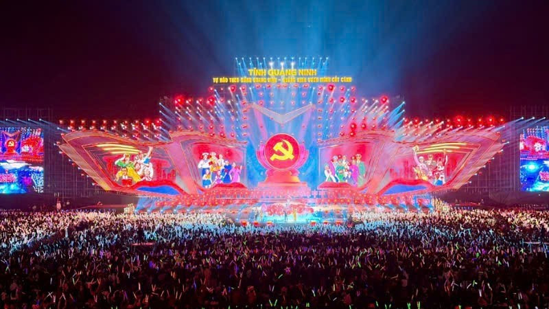 Vista de la velada. (Foto: Nhan Dan)