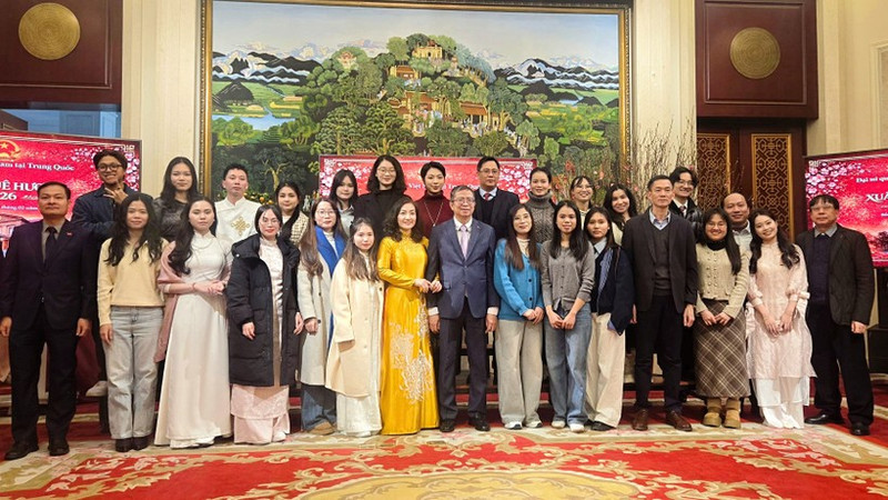 Asistentes al programa. (Foto: Nhan Dan)