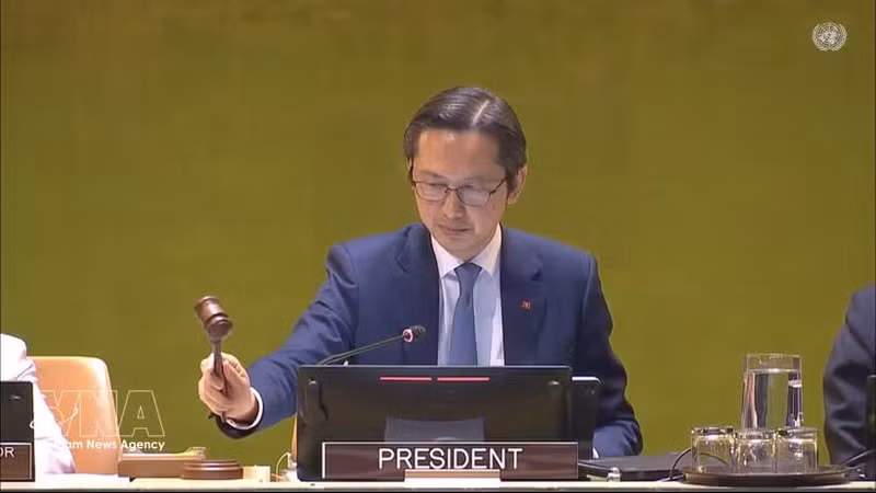 El embajador Do Hung Viet, jefe de la misión permanente de Vietnam ante la ONU. (Foto: VNA)