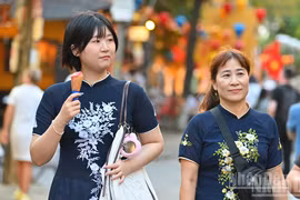 Las llegadas internacionales a Vietnam aumentan con creces respecto al 0,4 por ciento del ritmo mundial y al 0,7 del de la región de Asia-Pacífico. (Foto: Nhan Dan)