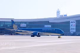 Vietnam Airlines utiliza aviones Boeing 787 de fuselaje ancho en rutas con alta demanda. (Foto: VNA)