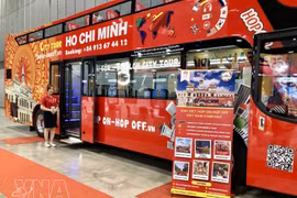 La presentación del modelo de recorrido turístico por la ciudad de Ho Chi Minh en la 19ª Feria Internacional de Turismo de Ho Chi Minh 2025 (ITE HCMC 2025). (Foto: VNA)
