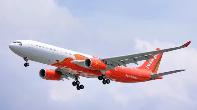 Un avión de Vietjet Air (Foto: Vietjet)