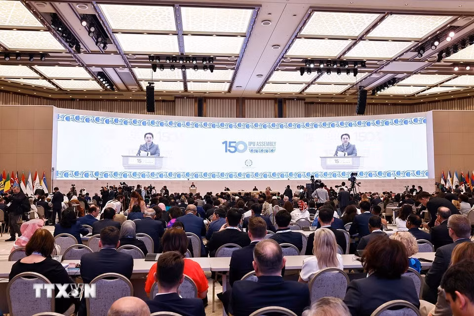 Ceremonia de apertura del IPU-150. (Foto: VNA)