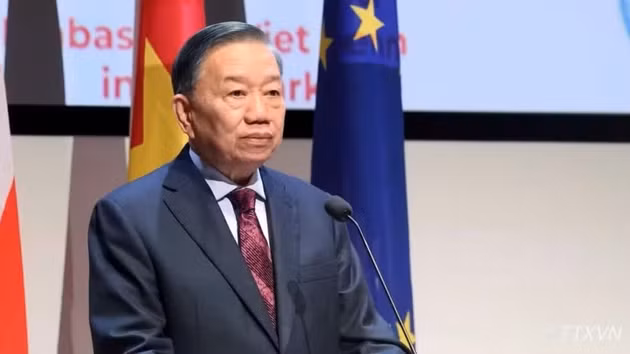 [Foto] Mandatario vietnamita asiste al Foro Empresarial Vietnam-Dinamarca