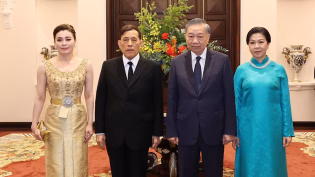 [Foto] Máximo dirigente de Vietnam ofrece banquete en honor de Reyes de Tailandia