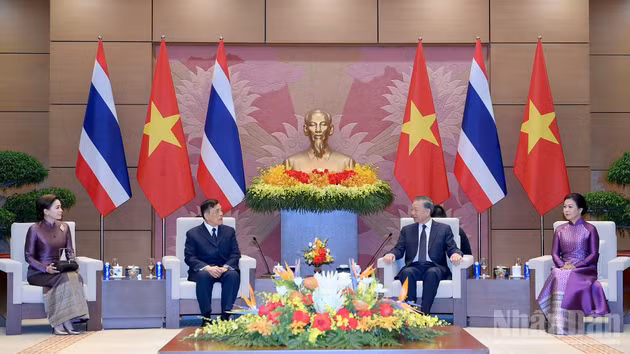 [Foto] Máximo dirigente de Vietnam mantiene conversaciones con Rey de Tailandia