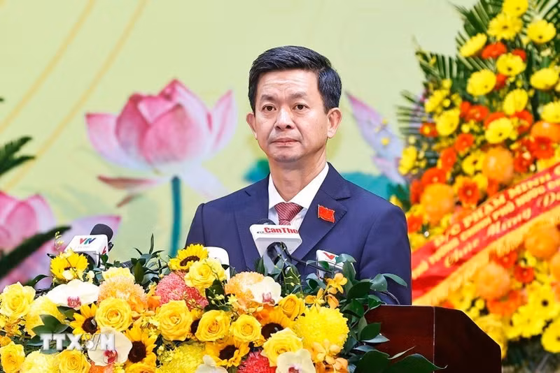 Le Quang Tung, secretario del Comité del Partido Comunista de Vietnam en Can Tho. (Foto: VNA)
