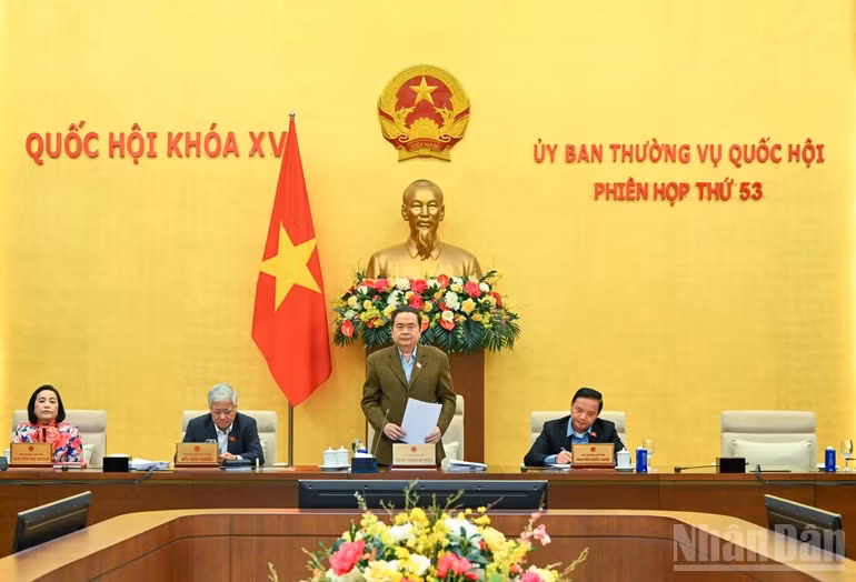 Comité Permanente del Parlamento de Vietnam inicia su 53º reunión (Foto: Nhan Dan)