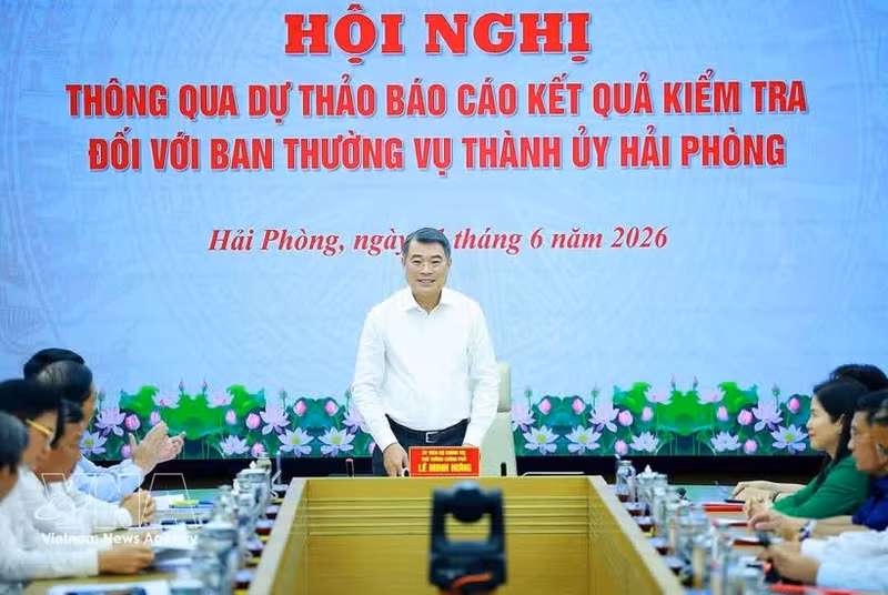 El primer ministro de Vietnam, Le Minh Hung, en el evento. (Foto: VNA)