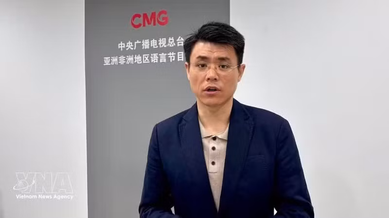 Wei Wei, investigador chino especializado en Vietnam y jefe del Departamento de lengua vietnamita de la Radio y Televisión Central de China. (Foto: VNA)