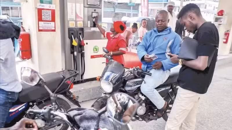 Una gasolinera en Dar es Salaam, Tanzania. (Foto: Xinhua)