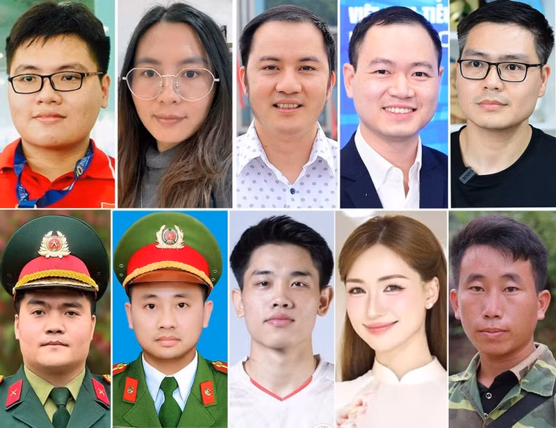 Anuncian los 10 Jóvenes Vietnamitas Más Destacados de 2025 (Foto: vietnamnet.vn)