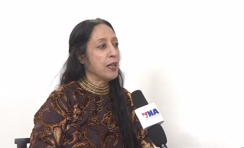 Reena Marwah, de la Universidad de Delhi y secretaria general de la Asociación de Académicos de Asia (Foto: VNA)