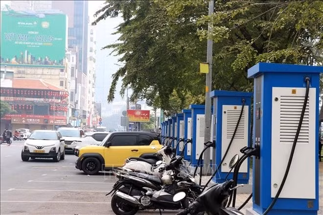 Aproximadamente el 50 por ciento de los autobuses de Ciudad Ho Chi Minh utilizan ahora energía limpia. (Foto: VNA)