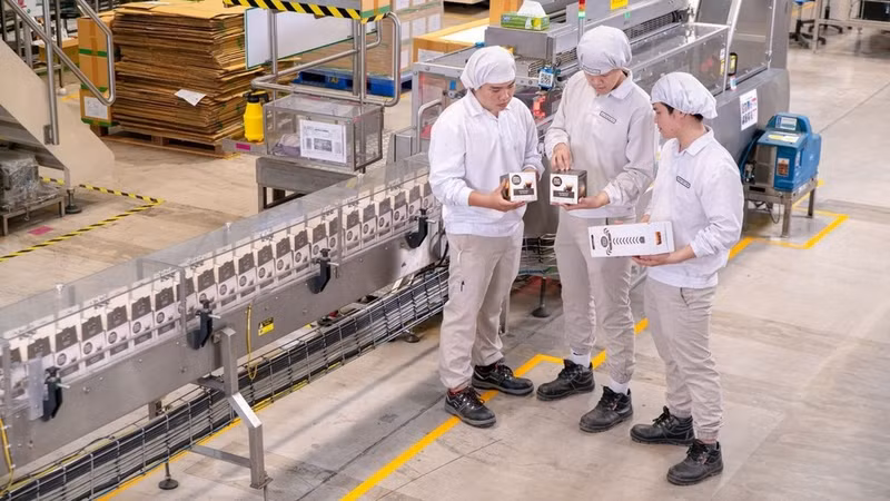 Actividad productiva en Nestlé Vietnam, empresa de capital 100 por ciento extranjero