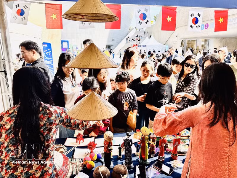 El stand de Vietnam en el festival (Foto: VNA)